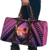 Guam Chamorro Artsy Travel Bag Guahan Sunset Beach - Polynesian Pride