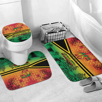 Hapi 45th Indipendens Dei Vanuatu Bathroom Set Yumi 1980 with Vanuatuan Beach Landscape - Polynesian Pride