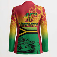 Hapi 45th Indipendens Dei Vanuatu Blazer Yumi 1980 with Vanuatuan Beach Landscape - Polynesian Pride