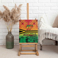 Hapi 45th Indipendens Dei Vanuatu Canvas Wall Art Yumi 1980 with Vanuatuan Beach Landscape