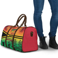 Hapi 45th Indipendens Dei Vanuatu Travel Bag Yumi 1980 with Vanuatuan Beach Landscape - Polynesian Pride