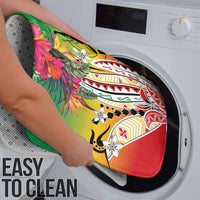 Vanuatu 45th Anniversary Bathroom Set Polynesian with Sand Drawing Pattern - Polynesian Pride