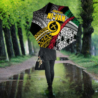 Vanuatu Proud to be Ni-van Personalised Umbrella with Mutis En Atan Patterns - Polynesian Pride