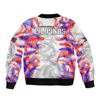 2023 Philippines Anzkals Football Sleeve Zip Bomber Jacket Pilipinas Be Unique LT9 - Polynesian Pride