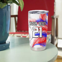 Custom Philippines Anzkals Football Tumbler Cup Pilipinas Be Unique