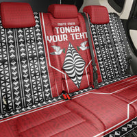Custom Tonga Rugby Back Car Seat Cover Mate Maa Kupesi Style