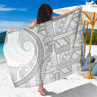 Tonga White Sunday Sarong Lotu Tamaiti Ngatu Tribal - Polynesian Pride