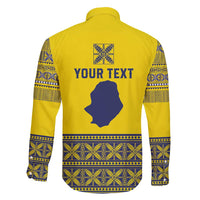 Niue Crab Personalised Family Matching Puletasi and Hawaiian Shirt Niuean Hiapo Pattern - Polynesian Pride