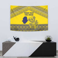 Niue Crab Personalised Tapestry Niuean Hiapo Pattern - Polynesian Pride