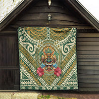 Hawaii Tiki Mask Quilt Mele Kalikimaka i Iulai! LT9 - Polynesian Pride