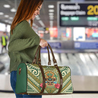 Hawaii Tiki Mask Travel Bag Mele Kalikimaka i Iulai! LT9 - Polynesian Pride