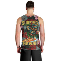 Hawaii Tiki Surfing Men Tank Top Mele Kalikimaka i Iulai! LT9 - Polynesian Pride
