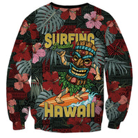 Hawaii Tiki Surfing Sweatshirt Mele Kalikimaka i Iulai! LT9 - Polynesian Pride