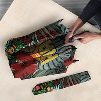Hawaii Tiki Surfing Umbrella Mele Kalikimaka i Iulai! LT9 - Polynesian Pride