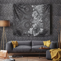 Pauli Hawai'i Hibiscus Tapestry Polynesian Tribal Tattoo Pattern Floral Elements