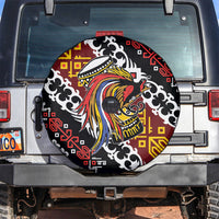 Papua New Guinea Bird Drum Spare Tire Cover Papuan Batik Motif