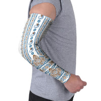 Personalised Papua New Guinea Bird Ethnic Arm Sleeves Papuan Batik Inspired Pattern
