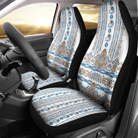 Papua New Guinea Bird Ethnic Car Seat Cover Papuan Batik Inspired Pattern
