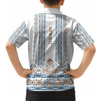 Personalised Papua New Guinea Bird Ethnic Hawaiian Shirt Papuan Batik Inspired Pattern