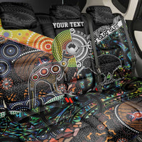 New Zealand and Australia Back Car Seat Cover Maori Mix Aboriginal Art Style