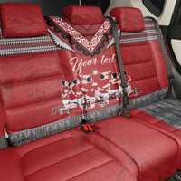 Personalised Tonga Rugby Pacific Back Car Seat Cover Ikale Tahi Sipi Tau