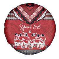 Personalised Tonga Rugby Pacific Spare Tire Cover Ikale Tahi Sipi Tau
