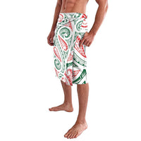 New Zealand Kowhaiwhai Christmas Lavalava Traditional Maori Koru Pattern - Polynesian Pride