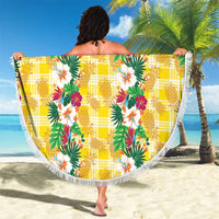 Hawaiian Palaka Beach Blanket Hibiscus Pineapple Lei - Polynesian Pride