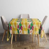 Hawaiian Palaka Tablecloth Hibiscus Pineapple Lei - Polynesian Pride