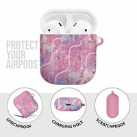 Japanese Koi Fish AirPods Case Pink Wagara Palaka Honohono Pikake Lei