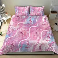 Japanese Koi Fish Bedding Set Pink Wagara Palaka Honohono Pikake Lei