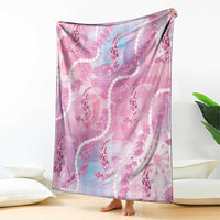 Japanese Koi Fish Blanket Pink Wagara Palaka Honohono Pikake Lei