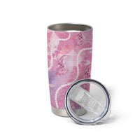 Japanese Koi Fish Tumbler Cup Pink Wagara Palaka Honohono Pikake Lei
