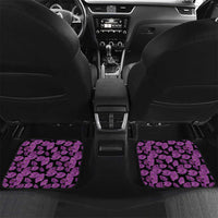 ANZAC Day Remembrance Car Mats Purple Poppy We Will Remember Them