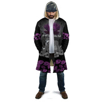 ANZAC Day Remembrance Cloak Purple Poppy We Will Remember Them