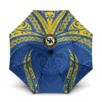 Oceania Football Solomon Kings Umbrella Polynesian Tribal Pattern