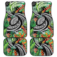 Polynesian Pacific Rugby Tribal Car Mats Tropical Vibe
