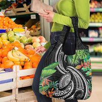 Polynesian Pacific Rugby Tribal Grocery Bag Tropical Vibe