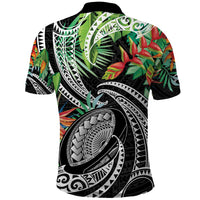 Polynesian Pacific Rugby Tribal Polo Shirt Tropical Vibe