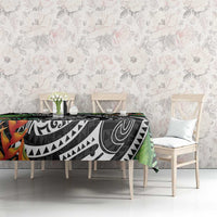 Polynesian Pacific Rugby Tribal Tablecloth Tropical Vibe