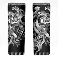 Aloha Black Tribal Honu Tattoo Skinny Tumbler