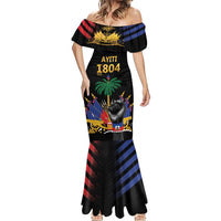 Haiti Independence Day Mermaid Dress The First Black Republic Since 1804 LT9 - Polynesian Pride