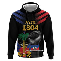 Haiti Independence Day Zip Hoodie The First Black Republic Since 1804 LT9 Pullover Hoodie Blakc - Polynesian Pride