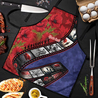 Personalised ANZAC Spirit 1915-2026 Filmstrip Tribute Apron Lest We Forget 25 April