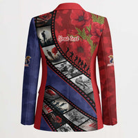 Personalised ANZAC Spirit 1915-2026 Filmstrip Tribute Blazer Lest We Forget 25 April