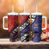 Personalised ANZAC Spirit 1915-2026 Filmstrip Tribute Tumbler With Handle Lest We Forget 25 April