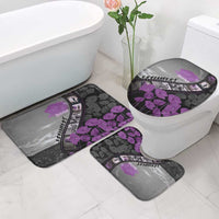 Personalised Remembering ANZAC Lest We Forget Bathroom Set Vintage Film Frame Memorial Purple Poppy