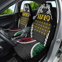 Halo Vanuatu Pride Car Seat Cover Vanuatuan Sand Drawing Pattern