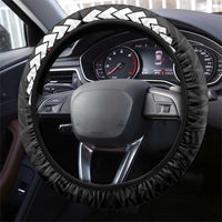Halo Vanuatu Pride Steering Wheel Cover Vanuatuan Sand Drawing Pattern