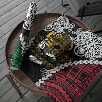 Halo Vanuatu Pride Wrapping Paper Vanuatuan Sand Drawing Pattern - Polynesian Pride